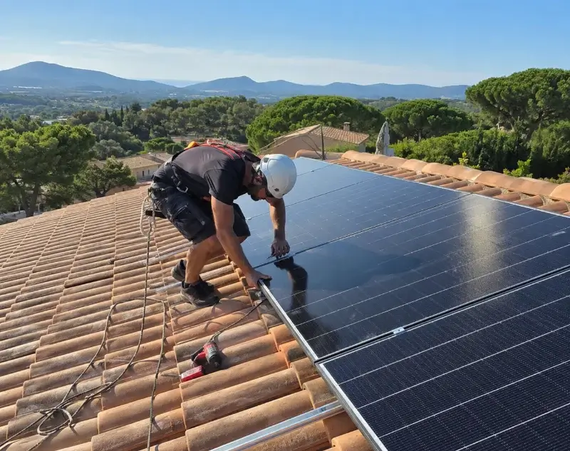 Installateur panneaux solaires Cheffes — pose photovoltaïque sur toiture